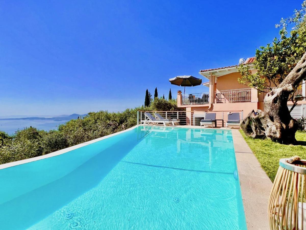 Villa Evmaria With Private Swimming Pool Spartylas Exterior photo