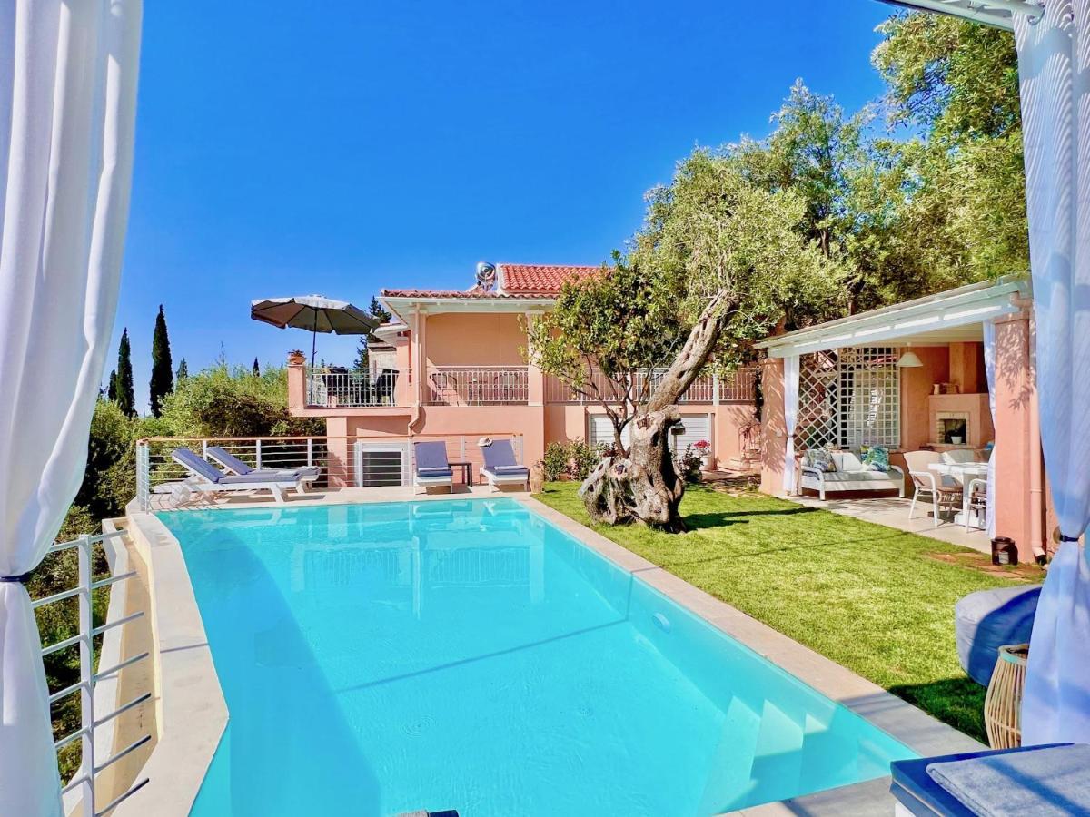 Villa Evmaria With Private Swimming Pool Spartylas Exterior photo